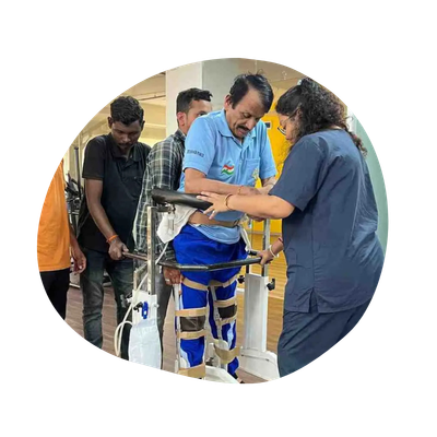 Physiotherapist illustration